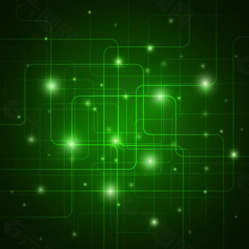 绿色光线背景图