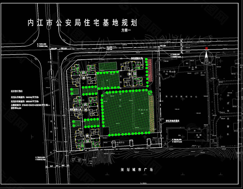 景观图素材cad图纸