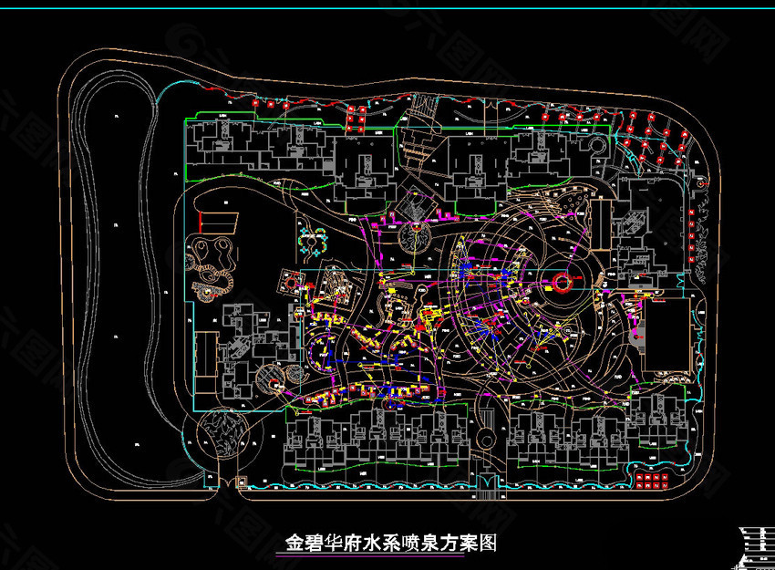 水泵房大样图cad图纸