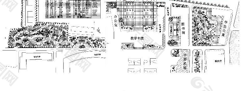 绿化设计CAD