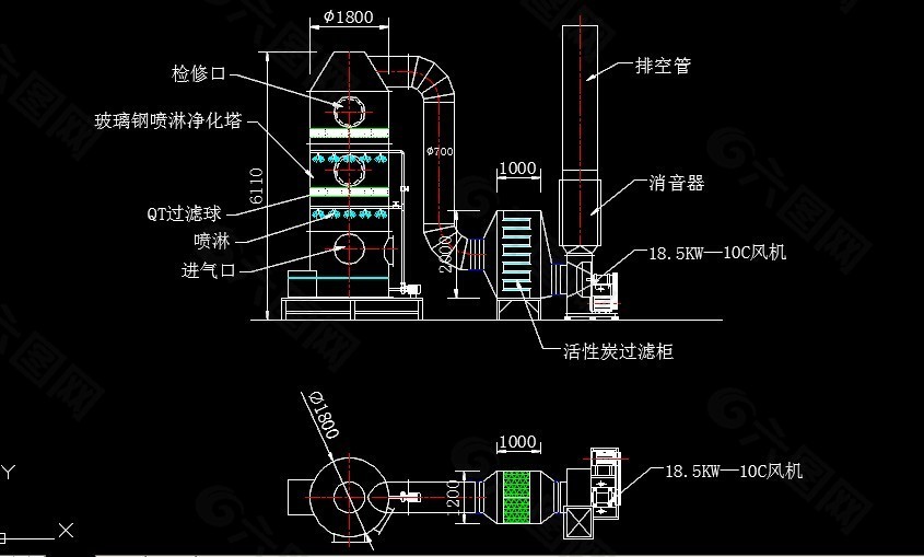 PE管生产废气处理工程