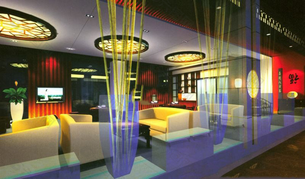 VIP休息厅3d模型