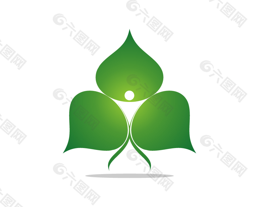 绿色健康logo设计