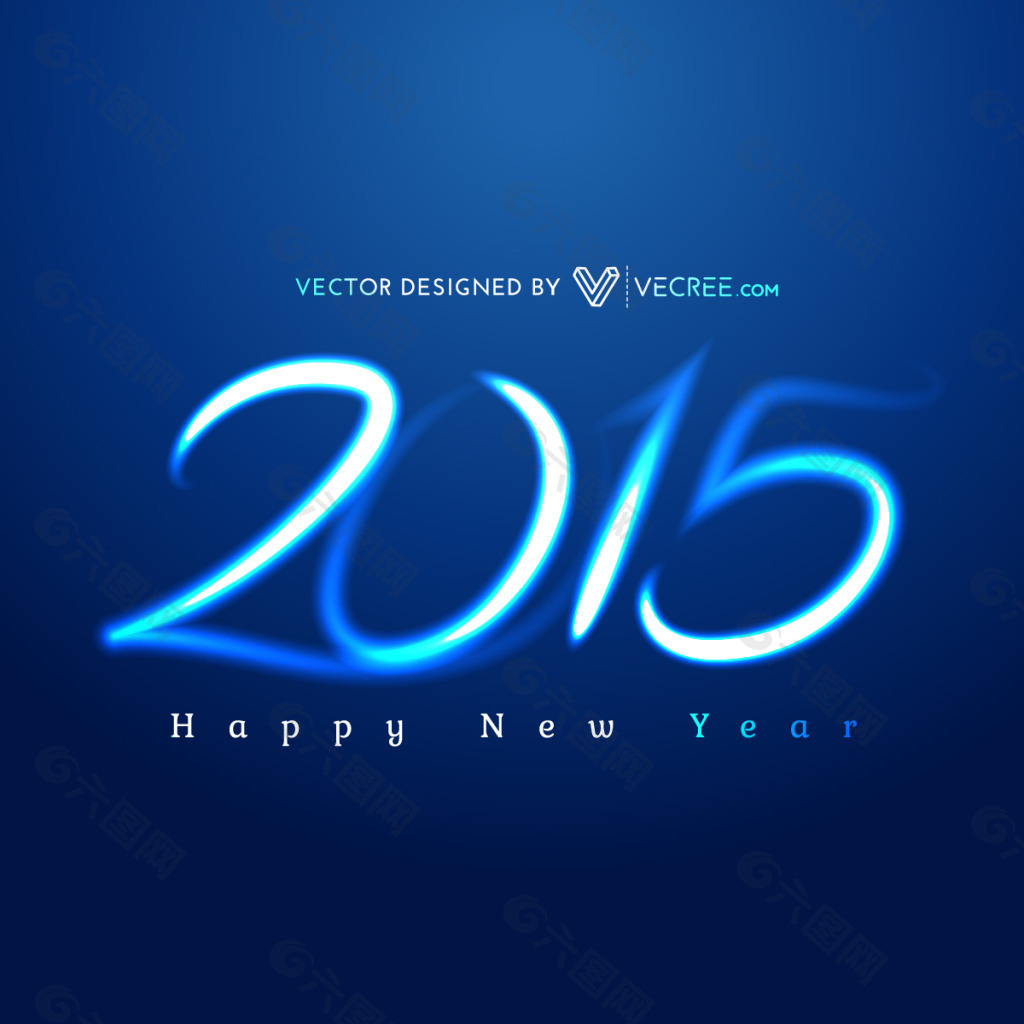 2015新年字体设计