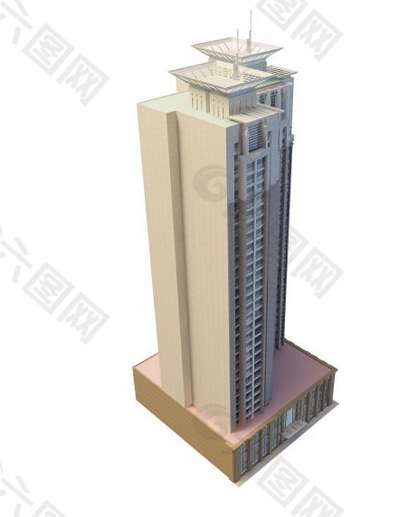 大楼3d模型