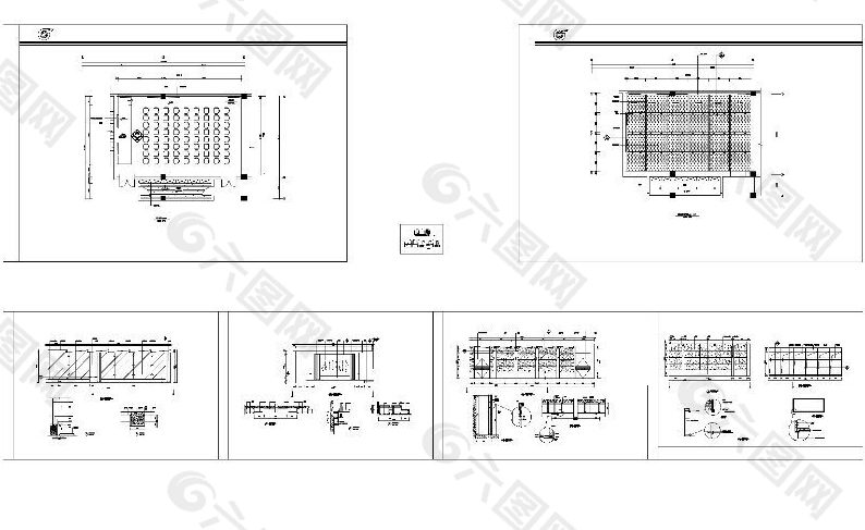 放映室图cad图