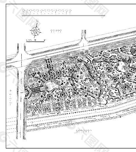 别墅区cad图