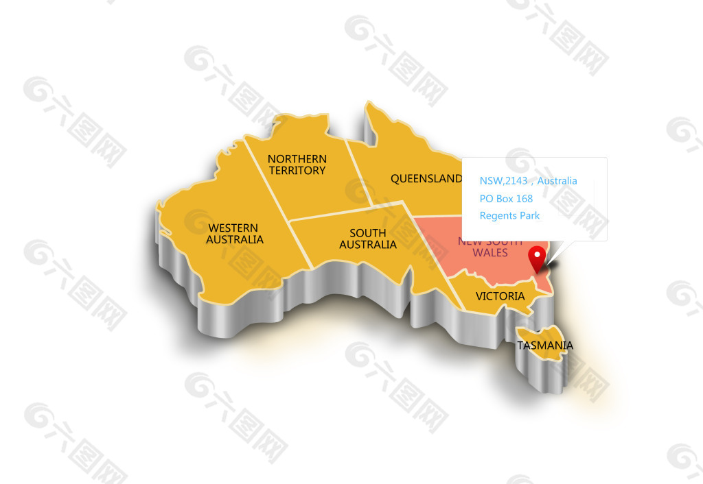 澳洲三维地图