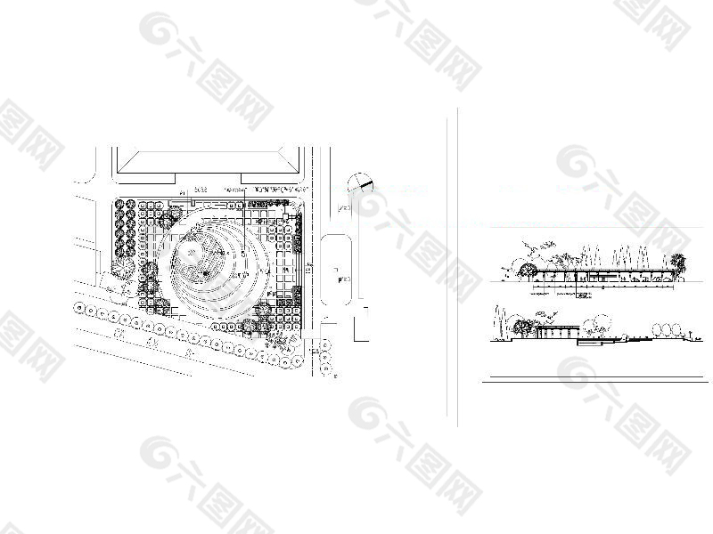 广场环境CAD施工图