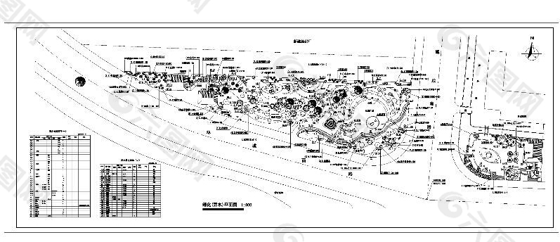 公园绿化CAD图