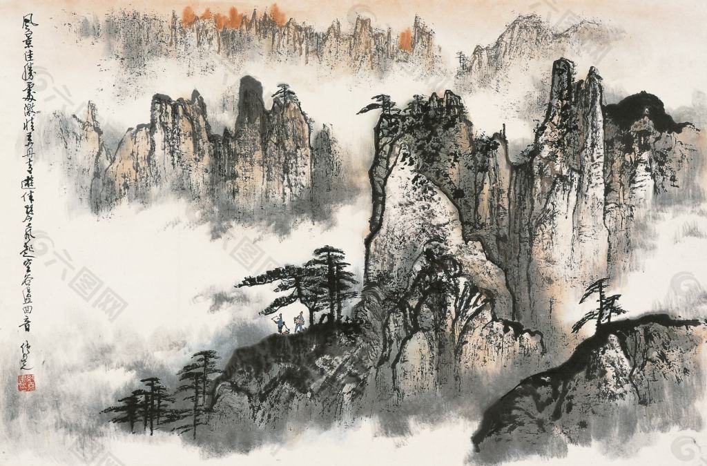 黄山胜景