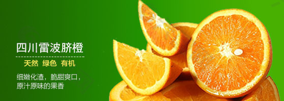 橙子淘宝促销首图新鲜水果
