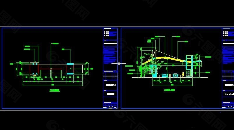 主大门施工图