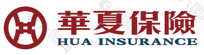 华夏保险新logo
