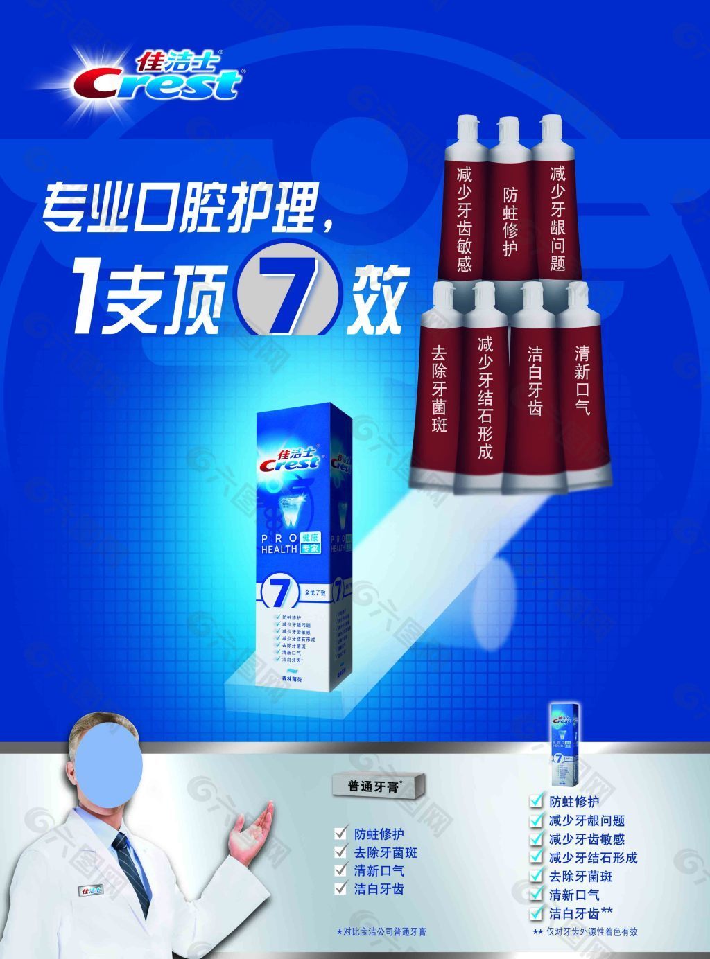 佳洁士牙膏 修图 X 是觉摄影_广州是觉摄影-站酷ZCOOL