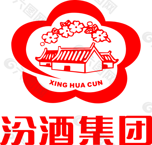 山西杏花村汾酒logo图片