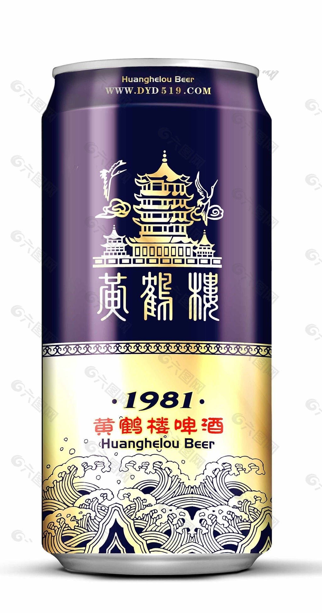 黄鹤楼啤酒10度500ml