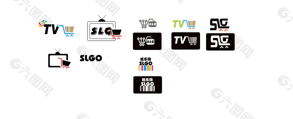 电视购物的LOGO设计