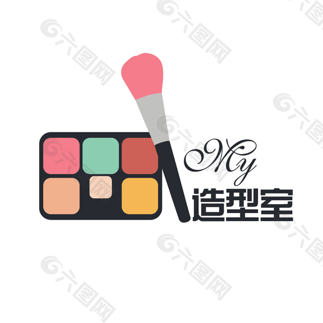 化妆工作室logo