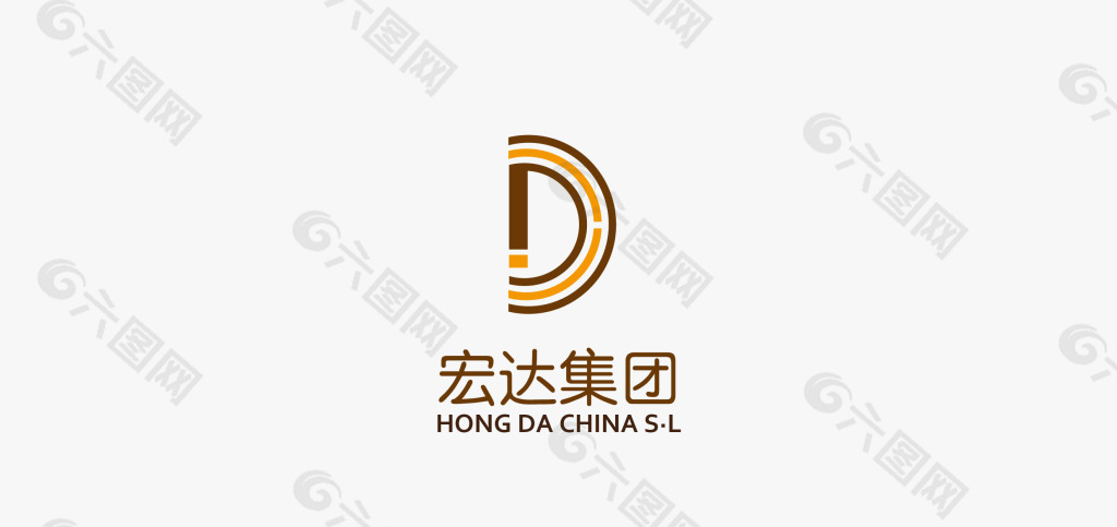 企业创意D字母LOGO