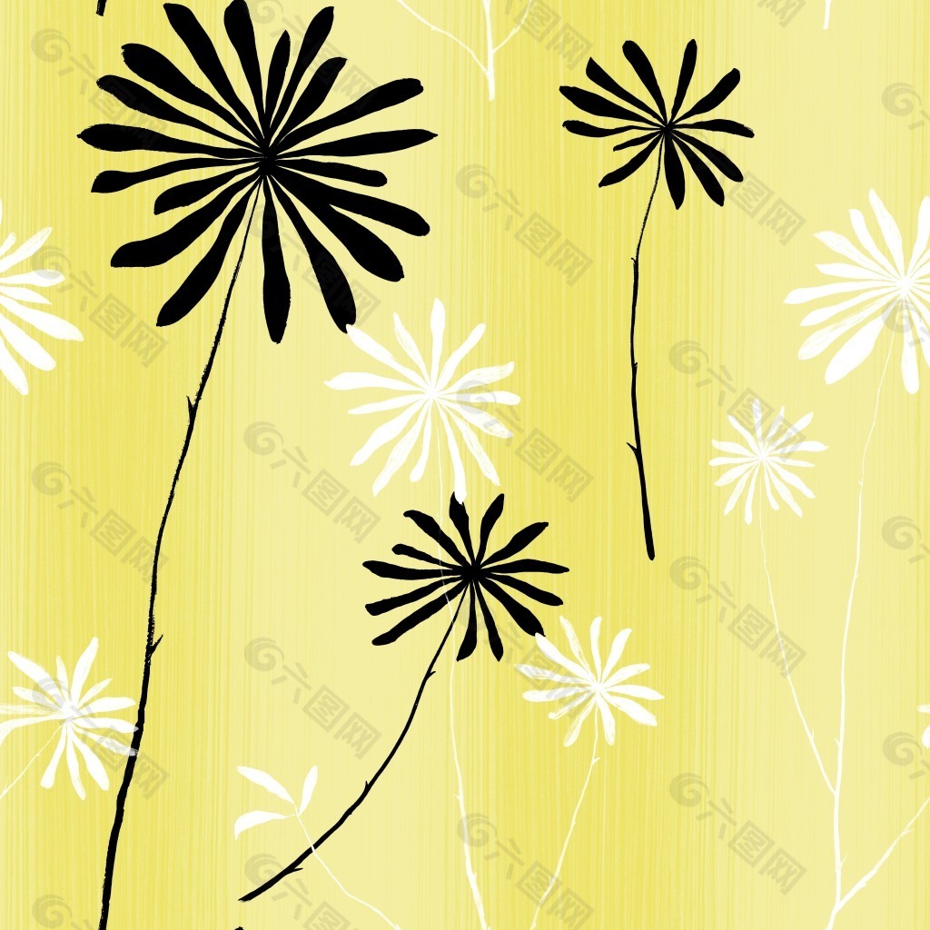 黄色菊花壁纸背景素材下载