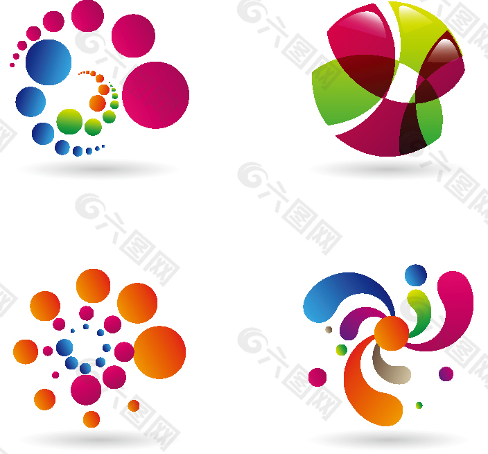 创意圆点logo设计