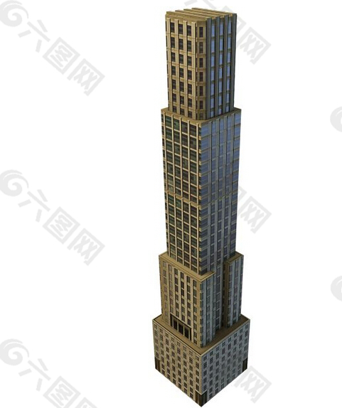 高楼3d模型