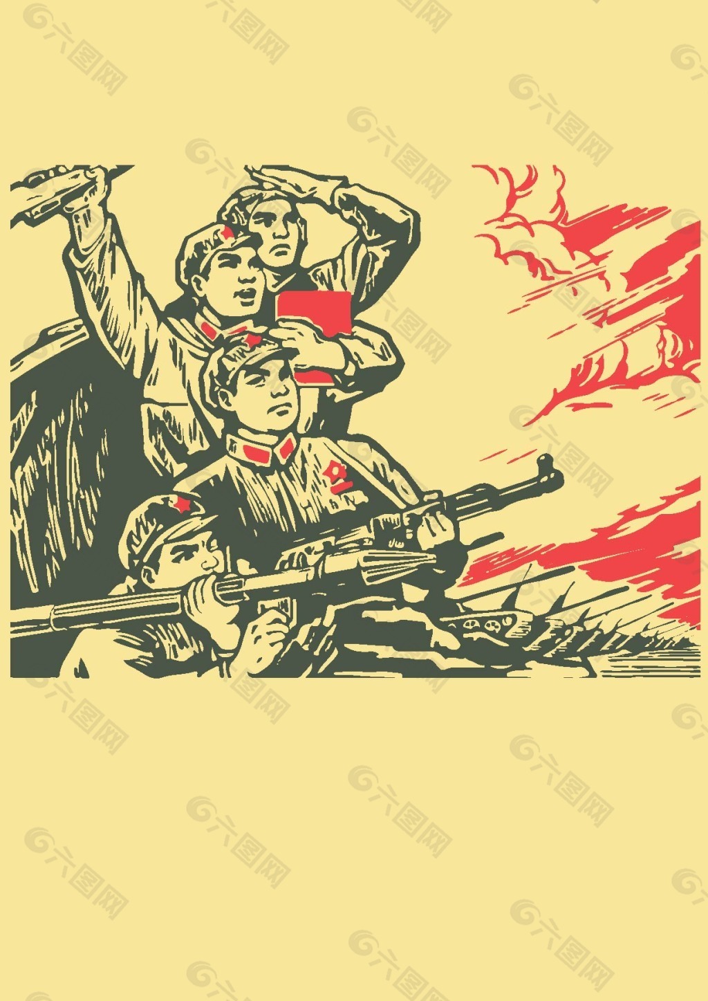 十月革命 宣传画图片