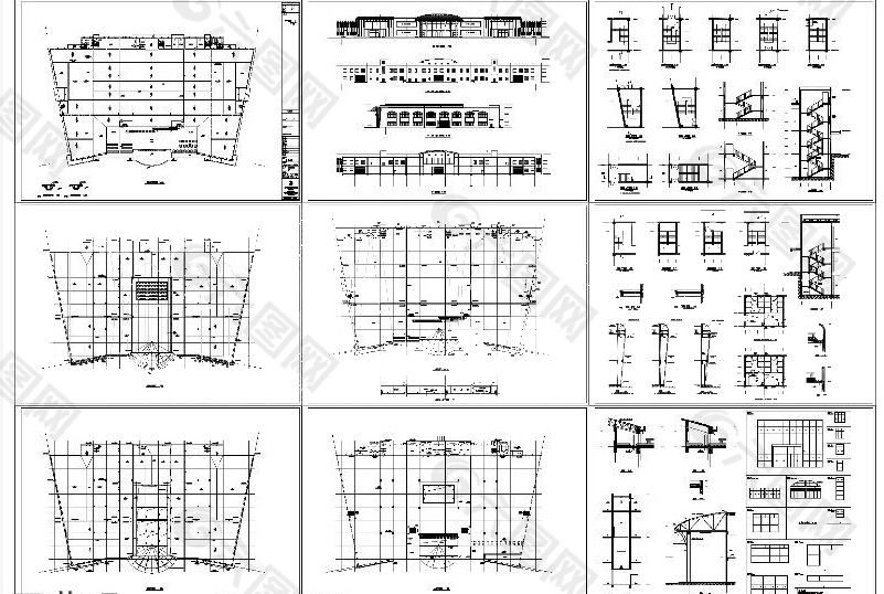 超市建筑施工图