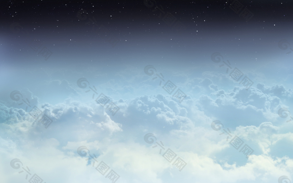 天空云朵桌面背景图片