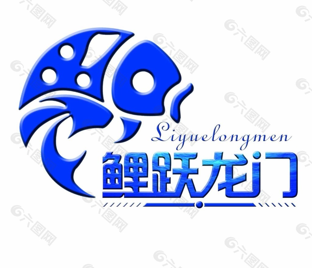 鲤跃龙门水族馆LOGO