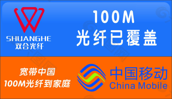 中国移动宽带光纤