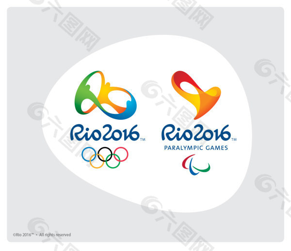 2016奥运会残奥会会徽素材