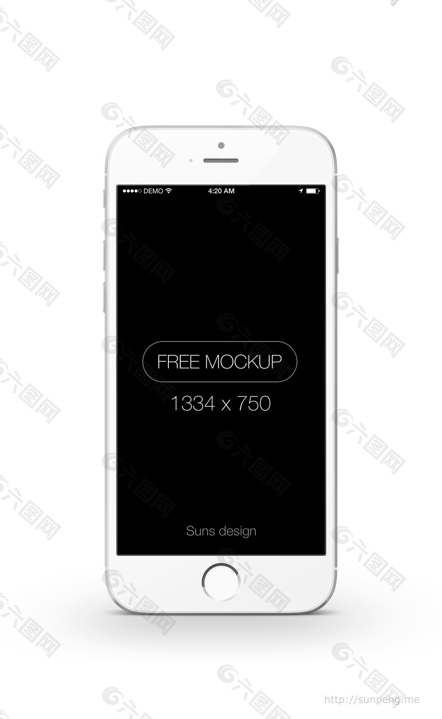 iPhone6 模型UI设计