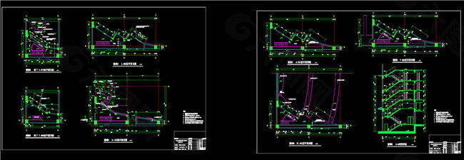 楼梯CAD图纸