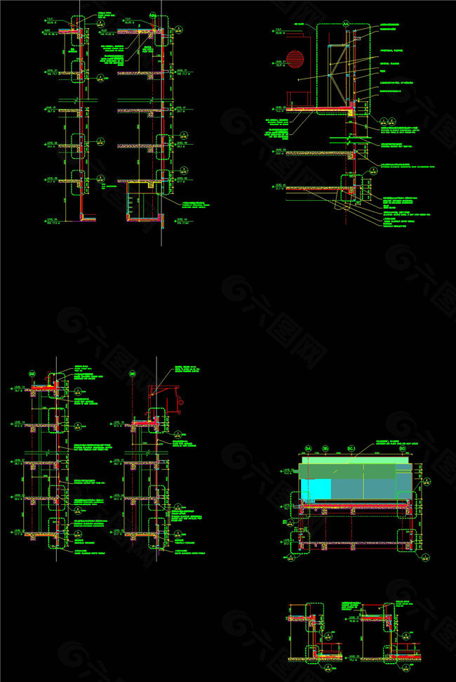 墙身详图CAD图纸