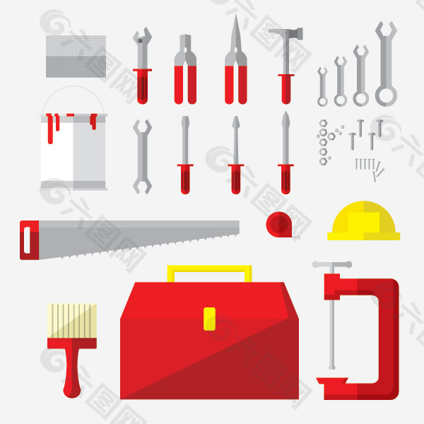Tools Flat Icons