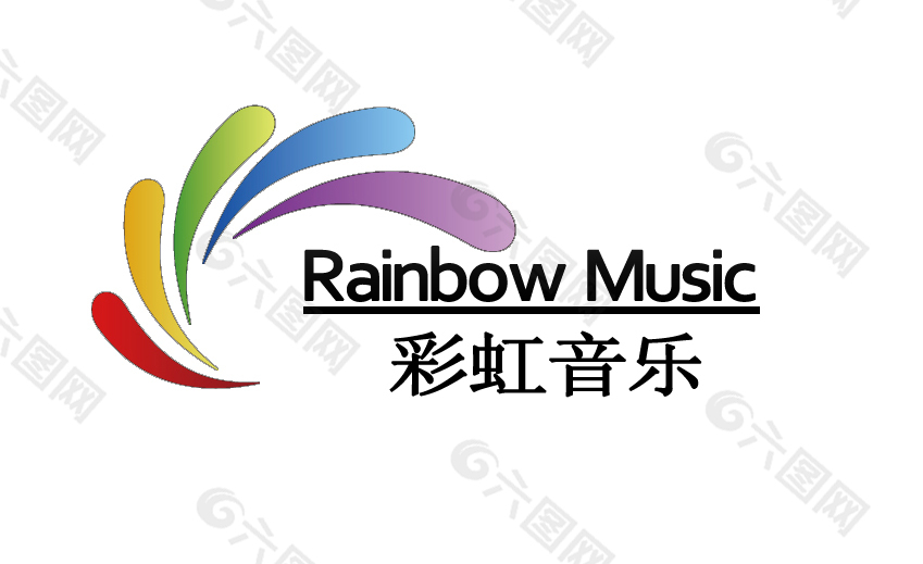 彩虹音乐LOGO