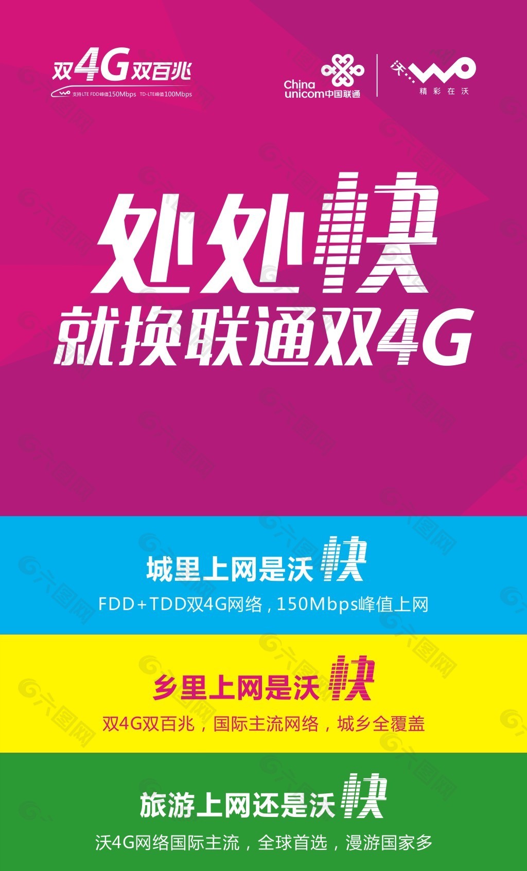 联通4G