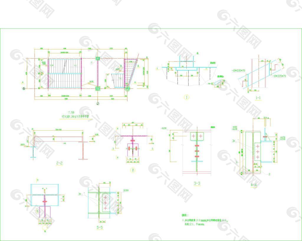 楼梯CAD  13