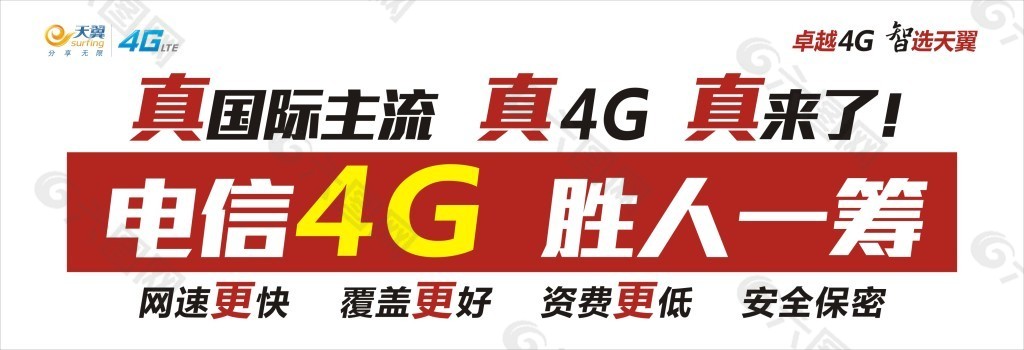 电信4G