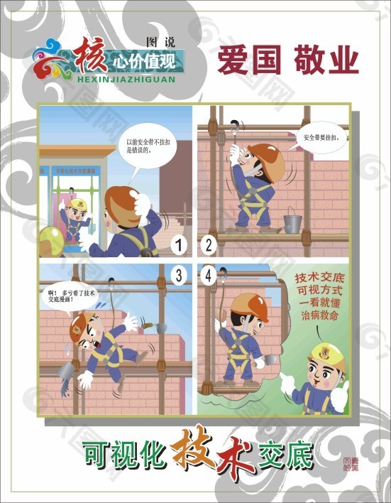 核心价值观漫画