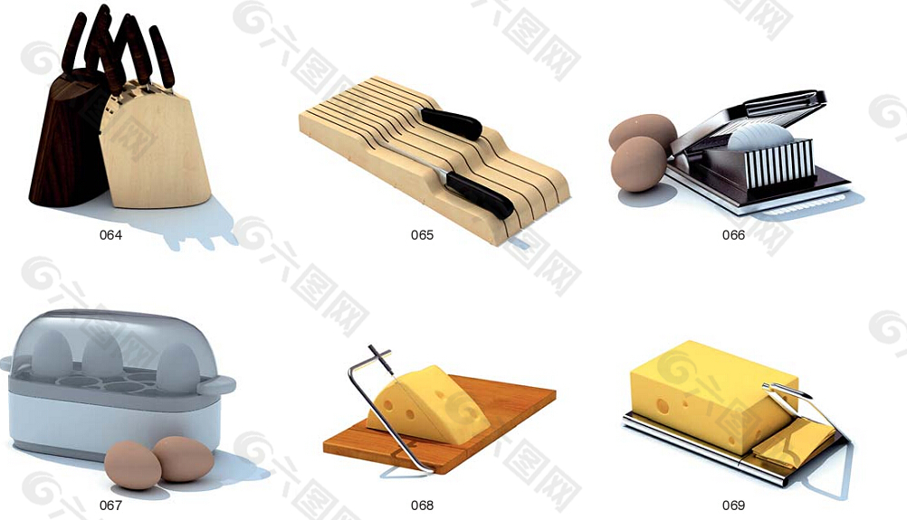 装饰设计素材3D模型素材
