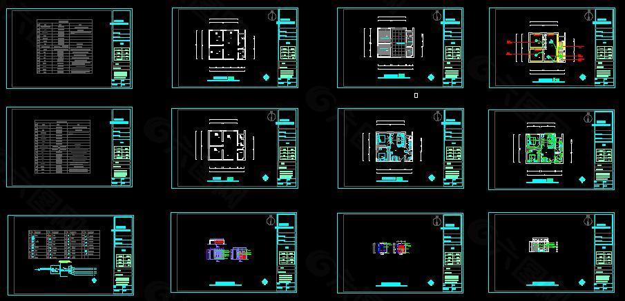 一套家装CAD图