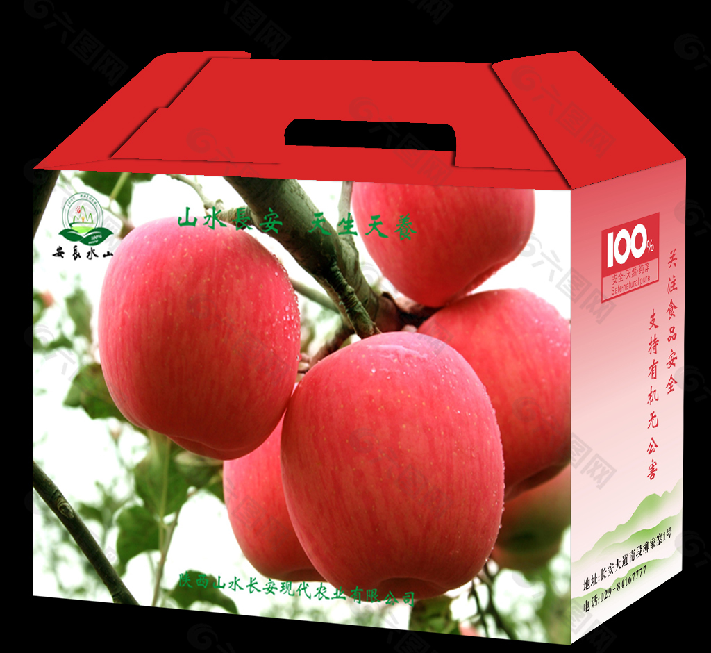 苹果包装盒、水果通用包装盒、高端大气、插画风、橙子_sy736353019-站酷ZCOOL