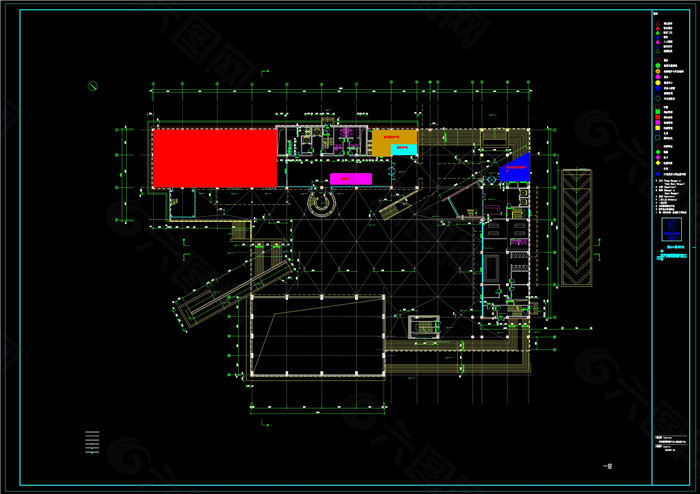 1层CAD图纸