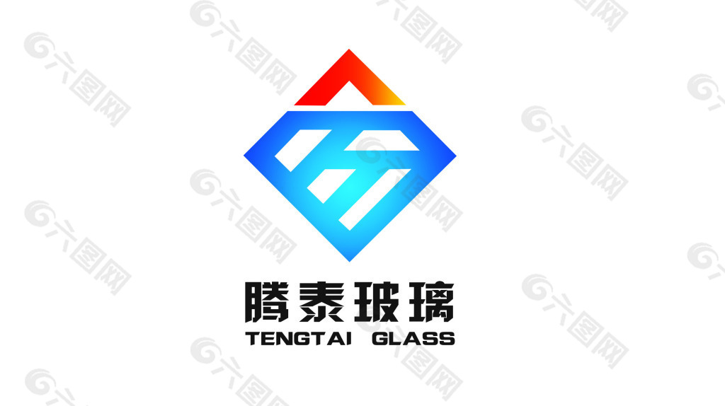 玻璃公司logo设计