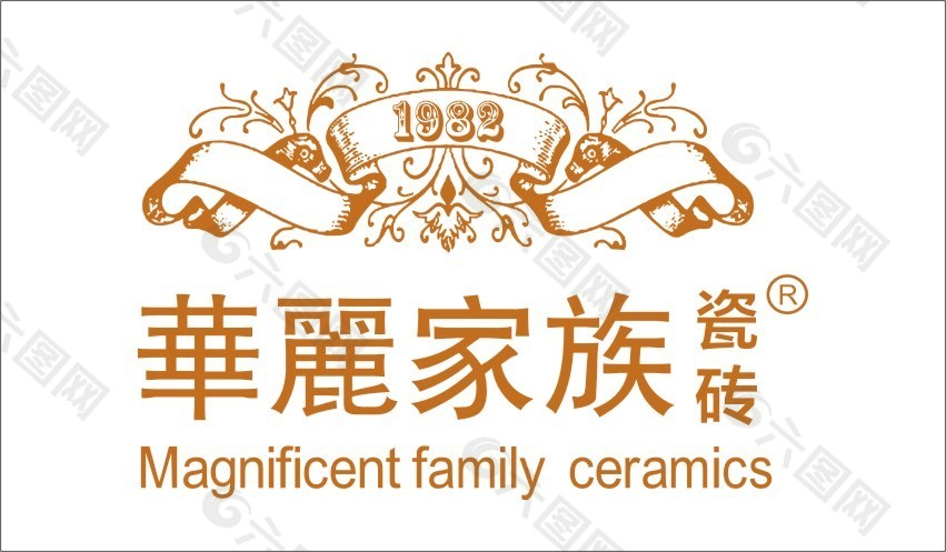 华丽家族瓷砖logo