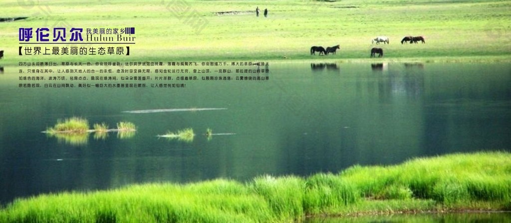 风景宣传卡