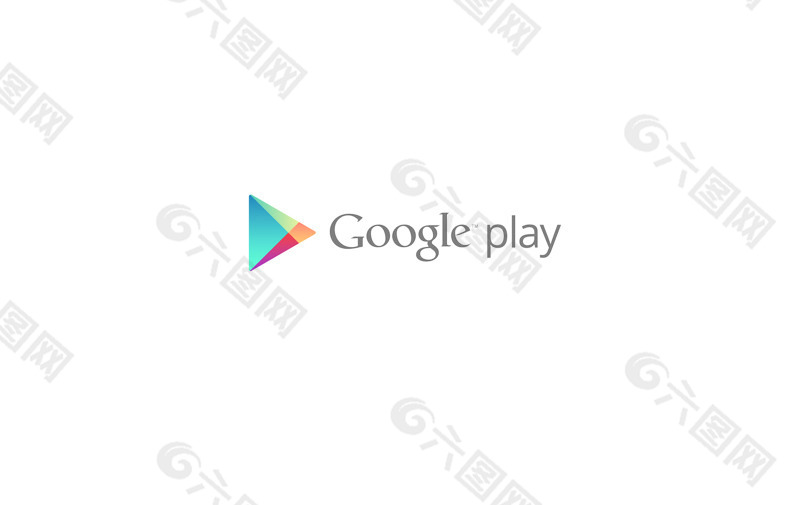 google play标志矢量素材